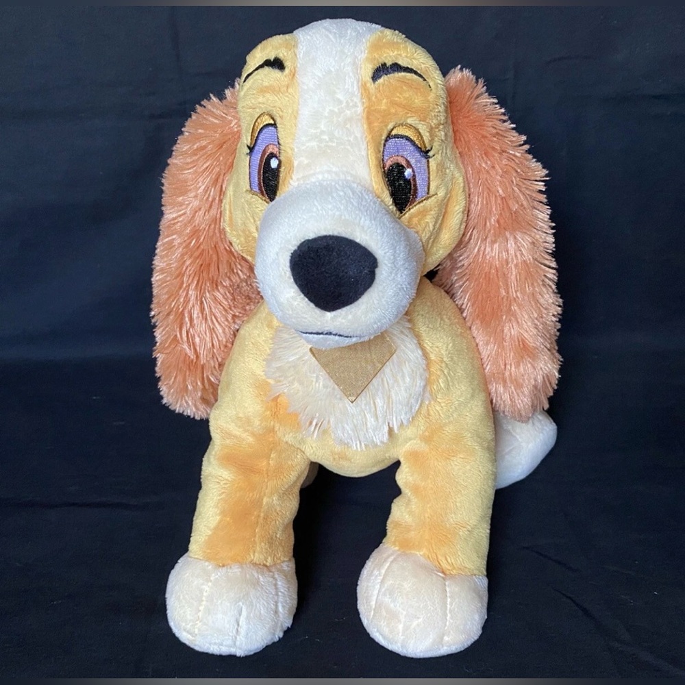 Disney Store Lady Plush 14" - Lady and the Tramp